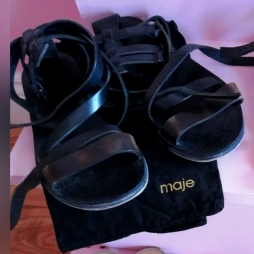 MAJE Gladiator sandals for irishbeans
